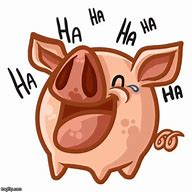 Image result for Me Moji Pig Laughing