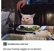 Image result for Cat Table Meem