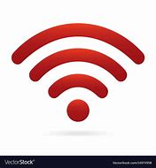 Image result for Red Wifi Logo