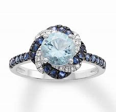 Image result for Kay Jewelers Aquamarine Ring