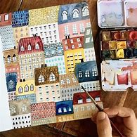 Image result for Watercolor Sketchbook Journal