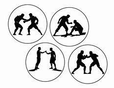 Image result for Wrestling Silhouette Wordle