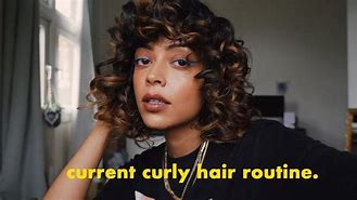 Image result for 2C Curly Hair Bangs