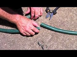 Image result for How to Patch Garden Hose