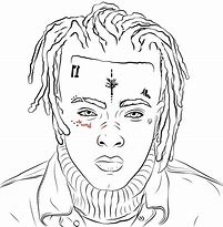 Image result for Xxxtentacion Forehead Tattoo