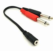 Image result for Stereo to Mono Adapter