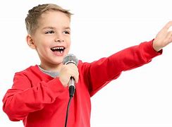 Image result for Child Singing with Microphone