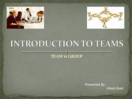 Image result for Difference Between Group and Team