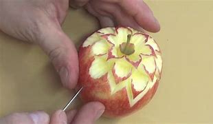 Image result for Sallie Swor Apple Carving
