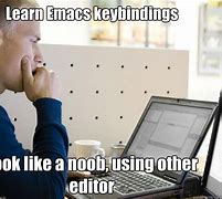 Image result for Emacs Operating System Meme