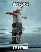 Image result for Jack Standing Underwater Titanic Meme
