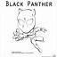 Image result for Baby Black Panther Coloring Pages