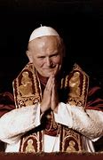 Image result for Pope John Paul the 2nd Couring Padge