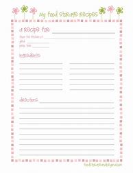 Image result for 8X11 Recipe Paper