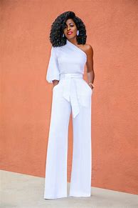 Image result for Dressy White Jumpsuits