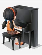 Image result for Play the Piano 卡通