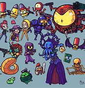 Image result for Enter the Gungeon Characters Drawings GI