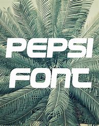 Image result for Pepsi Font