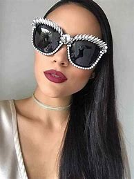 Image result for Rhinestone Glasses