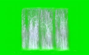 Image result for S Green Screen Water Fall