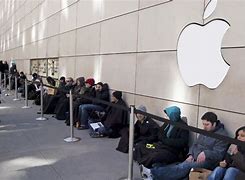 Image result for People Standing in Line for Apple iPhone