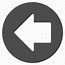 Image result for Back Arrow Button Icon