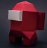 Image result for Papercraft Among Us Print