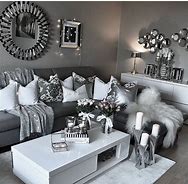 Image result for Grey and Silver Living Room Ideas