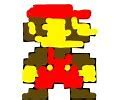 Image result for How to Draw 8-Bit Mario
