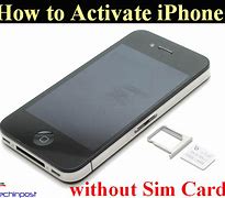 Image result for How to Activate iPhone without Sim