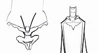 Image result for Batman Pose with Bat Signal