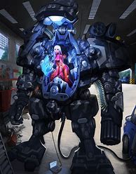 Image result for Anime Mech Suit