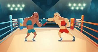 Image result for Boxing Cartoon Drawings