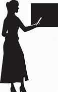 Image result for Woman Teacher Silhouette