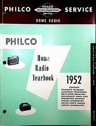 Image result for Philco Radio Book