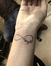 Image result for Infinity Wrist Tattoo Designs