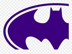 Image result for Circle Logo of Batman Image Purple