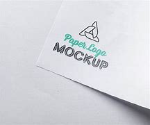 Image result for Paper Piece Logo Mock-Up PSD
