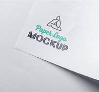 Image result for Paper Piece Logo Mock-Up PSD