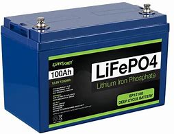 Image result for LiFePO4 Battery 12V 100Ah