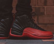 Image result for Jordan 12 Flu Game On Feet