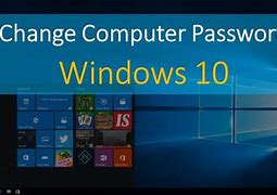 Image result for Change Password for PC
