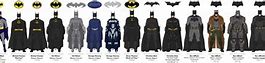 Image result for Batman Outfit Evolution