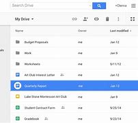 Image result for Google Drive UI