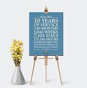 Image result for 20 Year Work Anniversary Customizable Card