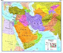 Image result for Middle East Map HD