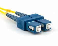 Image result for SC Connector Fiber Optic Cable