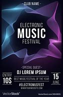 Image result for Electronic Music Poster