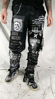 Image result for Punk Pants