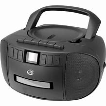 Image result for Portable CD Cassette Player with AM/FM Radio